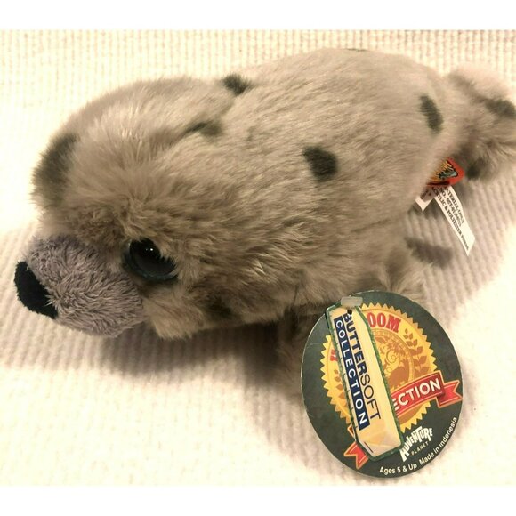 Adventure Planet Seal w/Blue Eyes Plush Butter Soft 10" NWT - Picture 1 of 6